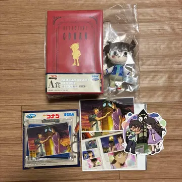 코난 복권 A상 박스 H상 아크릴 스탠드 J상 스티커 신이치 란