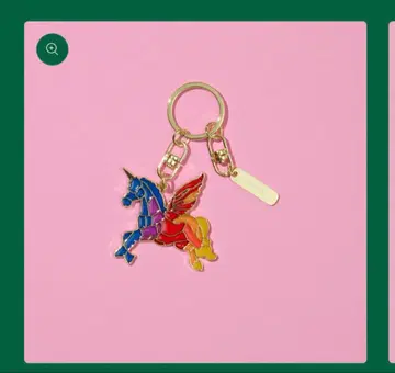 Mrs. GREEN APPLE 원더 뮤지엄 키링 유니콘