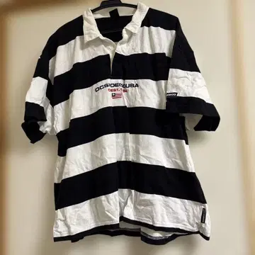 스트라이프 셔츠 블랙 화이트