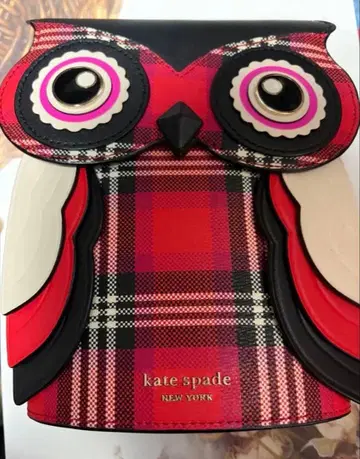 케이트 스페이드 올빼미 디자인 숄더백