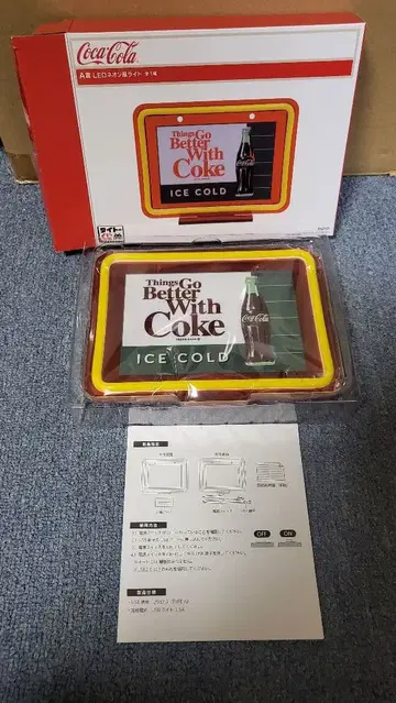 코카콜라 A상 LED 네온 라이트