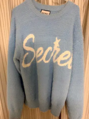 SECRET 스카이블루 L 니트 스웨터