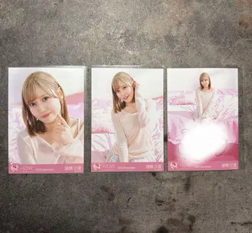 이콜럽(=LOVE) 모로하시 사나 브로마이드 컴프 친필 포함