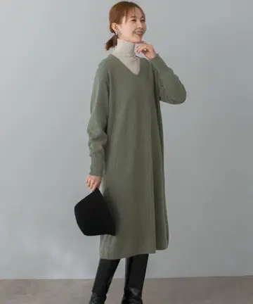 URBAN RESERCH ROSSO * 니트 원피스