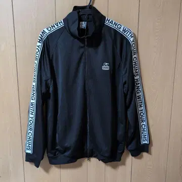 CHUMS 블랙 집업 자켓