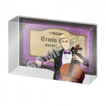 새상품 진격의 거인 사중주ver. 크리스탈 아트 보드 엘빈