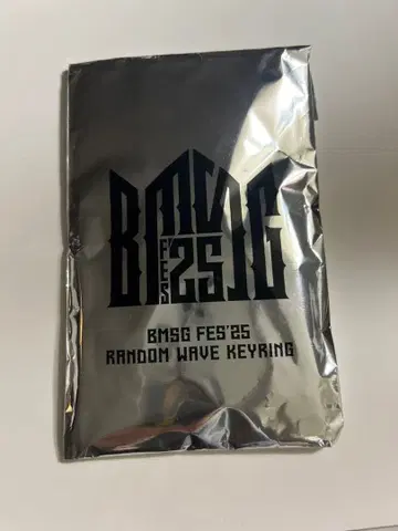 BMSG FES'25 랜덤 웨이브 키링 BMSG 로고