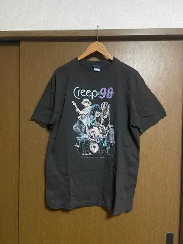 크리프하이프 creephyp 그래픽 T셔츠 XL 밴T