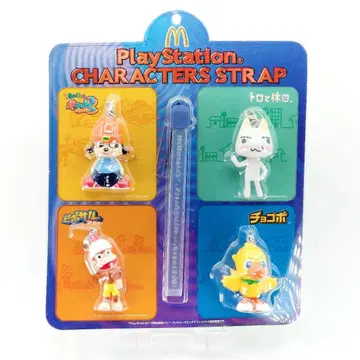 당시 미개봉 플레이스테이션 캐릭터 스트랩 맥도날드