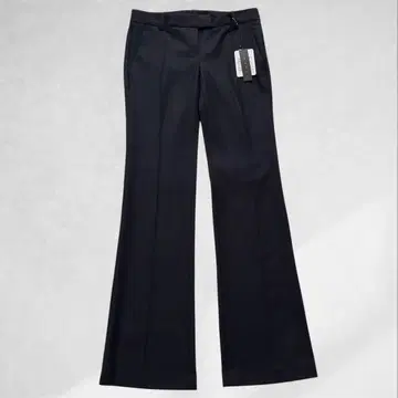 [택 포함 새상품] Theory 블랙 플레어 팬츠 슬랙스 울 일본제 S