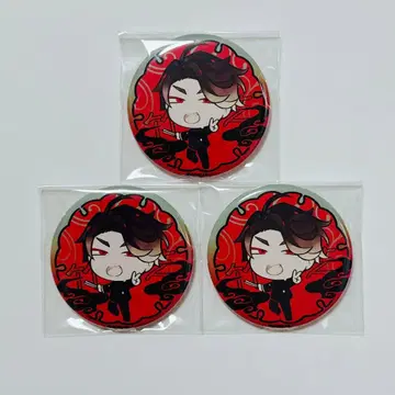 대예 트레이딩 SD 캐릭터 캔뱃지 타케시바 3개