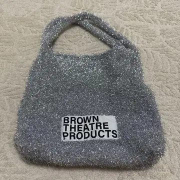 [ 새상품급 ] THEATRE PRODUCTS 라메 니트 토트백