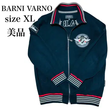 BARNI VARNO 바니바니 트랙 자켓 블루종 자수 새상품급