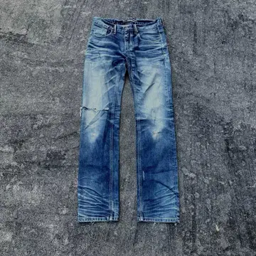 archive damage denim pants grunge y2k