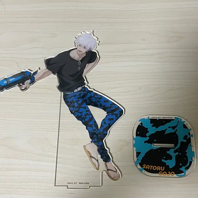 주술회전 고죠 물총 아크릴스탠드