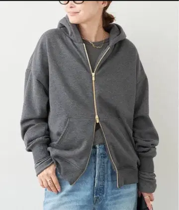 두지엠 클라세 Warm 지퍼 후디 그레이 미사용 새상품