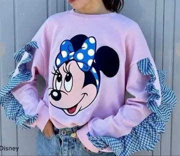 chimajiro 미니 프릴 맨투맨 트레이닝복 M