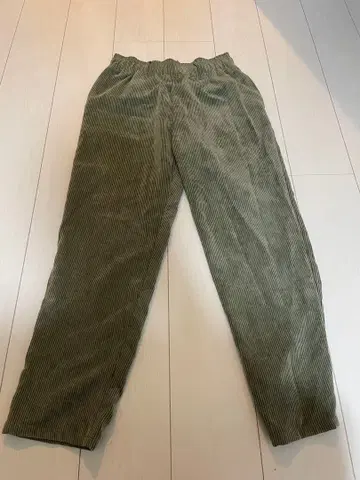 코듀로이 이지 팬츠 올리브 그린