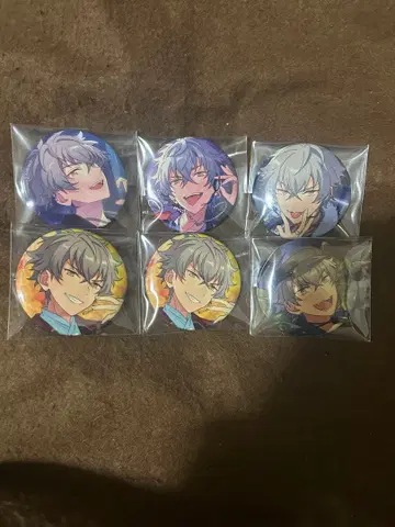 앙스타 오오가미 코가 캔뱃지 세트