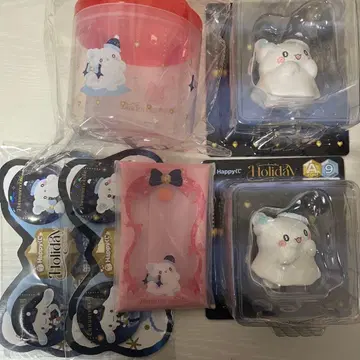 산리오 해피 복권 피규어 하나마루 유령 시나모롤