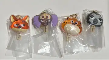 주토피아 가챠가챠 아이스캔디 참 4개 세트