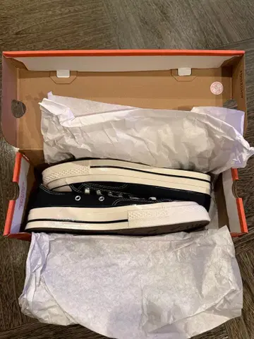 미사용 새상품 converse 척테일러 로우컷 CT70