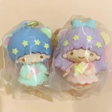 산리오 키키라라 리틀트윈스타 시크릿 키링 2개 세트