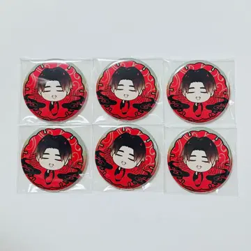 대죄 트레이딩 SD 캐릭터 캔뱃지 토요스 6개