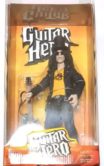 GUNS N' ROSES SLASH 피규어 GUITAR HERO