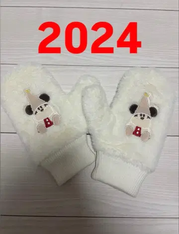 디즈니 크리스마스 릴린린 2024 장갑 미튼