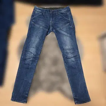 G-STAR RAW 스트레치 스키니 데님 신치 벨트 입체 재단