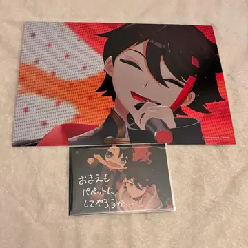 니지산지 니지 페스 빅 카드 브로마이드 사에구사 아키나