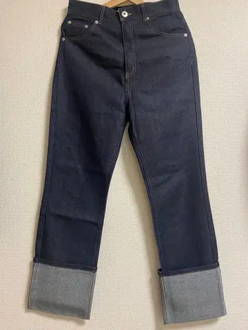 sakishima tkyo 스트레이트 데님 다크 블루