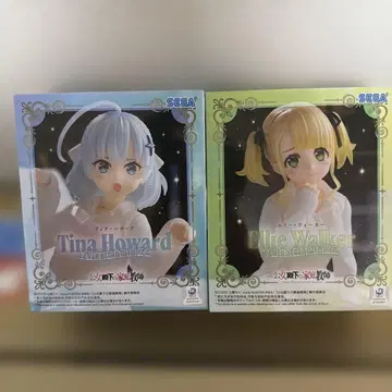 SEGA 애니메이션 피규어 Tina Howard Ellie Walker