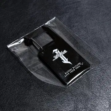 하야시 카즈키 로고 블랙 키링