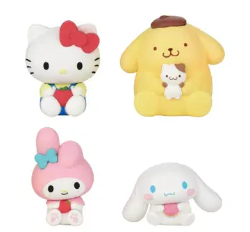 산리오 캐릭터즈 푸치코로 프렌즈 ~모두의 최애~ 4점