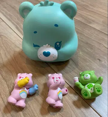 케어베어 피규어 세트 CareBears 리틀싱스 큐비 페이스
