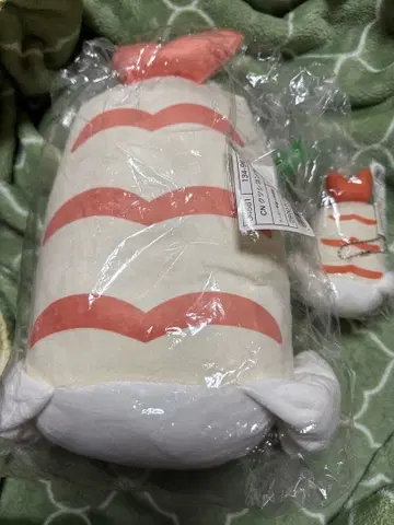 시나모롤 스시 마스코트 쿠션 봉제 인형 스시 새우 산리오