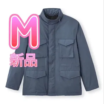 GU 새상품 라이트 패디드 멀티 포켓 블루종 NT+E 블루 M