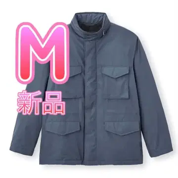 GU 새상품 라이트 패디드 멀티 포켓 블루종 NT+E 블루 M