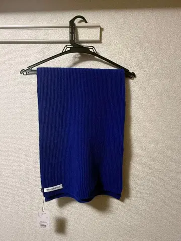 TOYOBOSHI 머플러 로얄 블루 캐시미어 100%