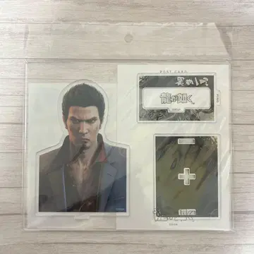 용과 같이 돈키호테 돈키 엽서 포함 흉상 아크릴 스탠드 키류 카즈마