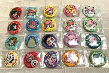 스파이 패밀리 자수 캔뱃지 컴플리트