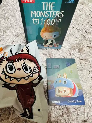 POPMART THE MONSTERS AM1:00Crawling Time