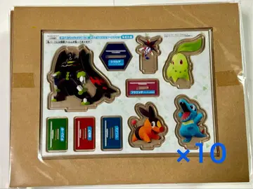 포켓몬 레전즈 Z-A / 아크릴 스탠드 10장 세트