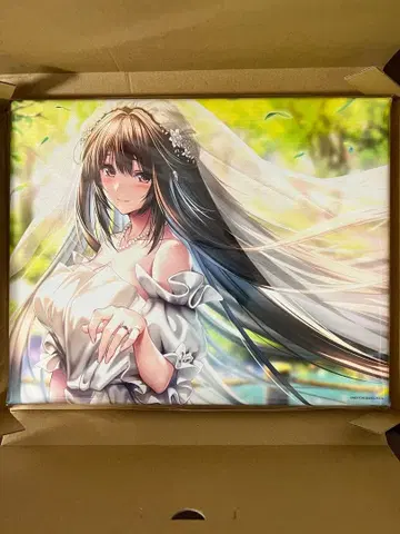 아마카노2+ 쿠로히메 유토 캔버스 아트 아자라시 소프트