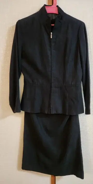 NEWYORKER 여성용 스커트 수트 셋업 블랙