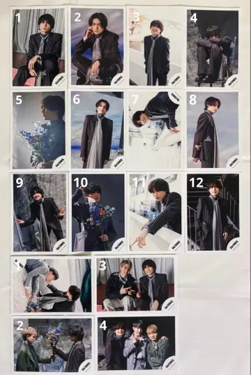 SixTONES [ 나 ] 공식 사진 마츠무라 호쿠토 혼합 총 16장