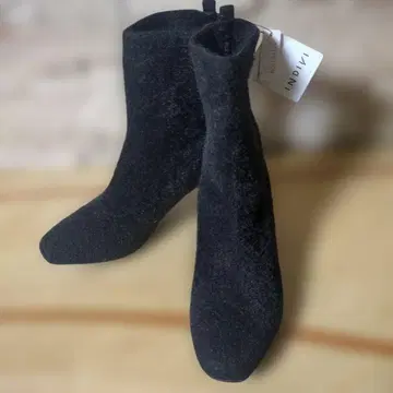 택 포함 새상품 INDIVI 숏부츠