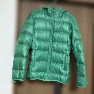 아디다스 다운 자켓 그린 M
